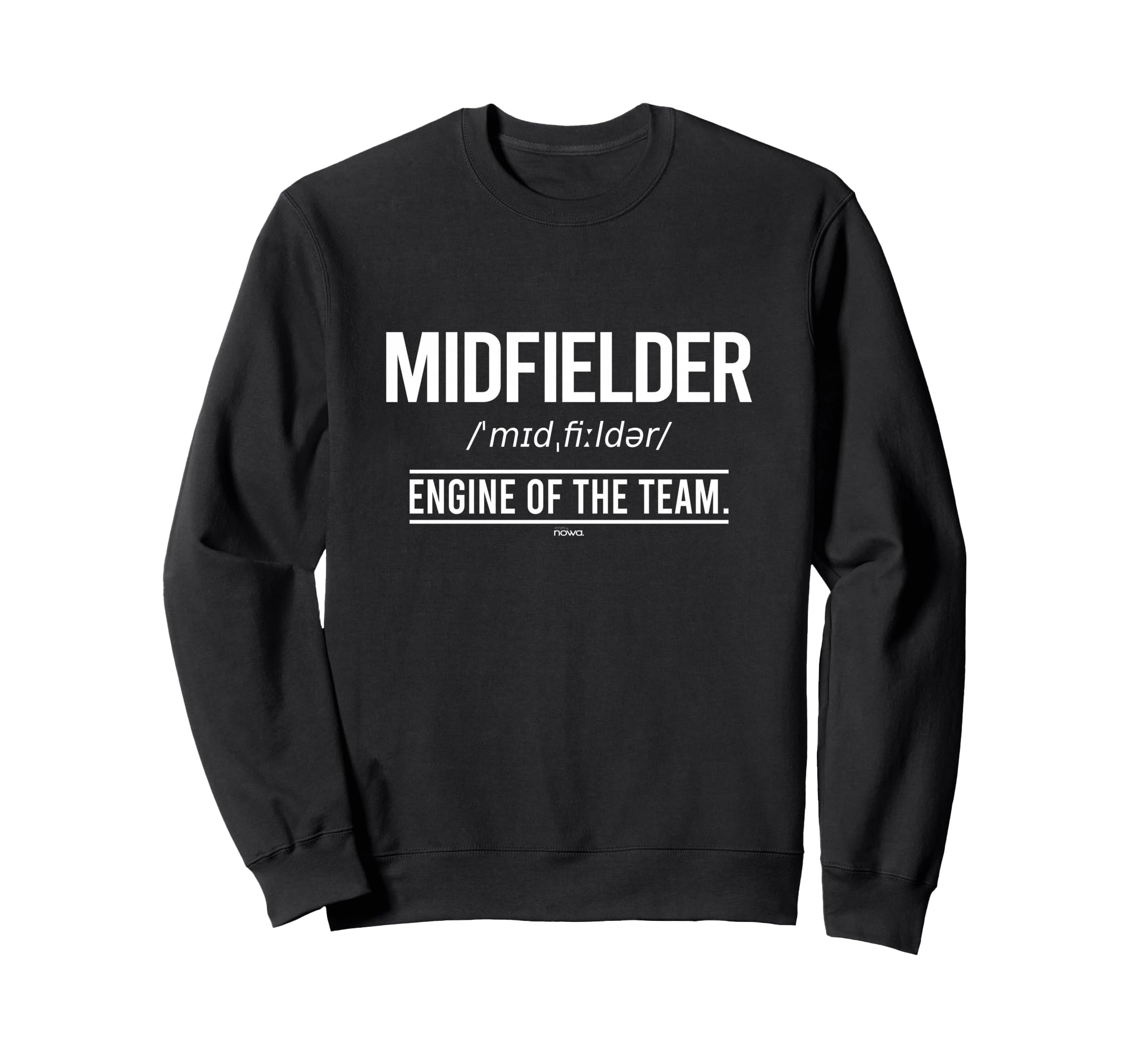 Football Midfielder Engine Team Sweatshirt - Casual Everyday Wear Unisex