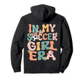 My Soccer Era Groovy Soccer Soccer Hoodie - Novelty Apparel Men Women
