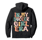 My Soccer Era Groovy Soccer Soccer Hoodie - Novelty Apparel Men Women