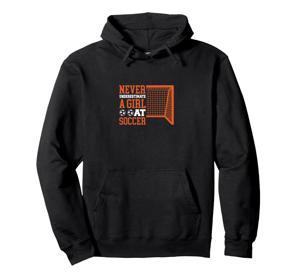 Sport Funny Never Underestimate Soccer Hoodie - Streetwear Style Men Women