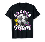 Soccer Game Day Soccer Mom Mama T-Shirt - Unique Graphic for Adults