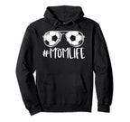 Momlife Soccer Aviators Mothers Day Hoodie - Unique Graphic for Adults