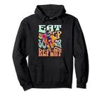 Eat Sleep Soccer Repeat Soccer Gifts Hoodie - Novelty Apparel for Adults