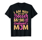 Goalkeeper Mom Soccer Goalie Mama Mothers T-Shirt - Unique Graphic Unisex