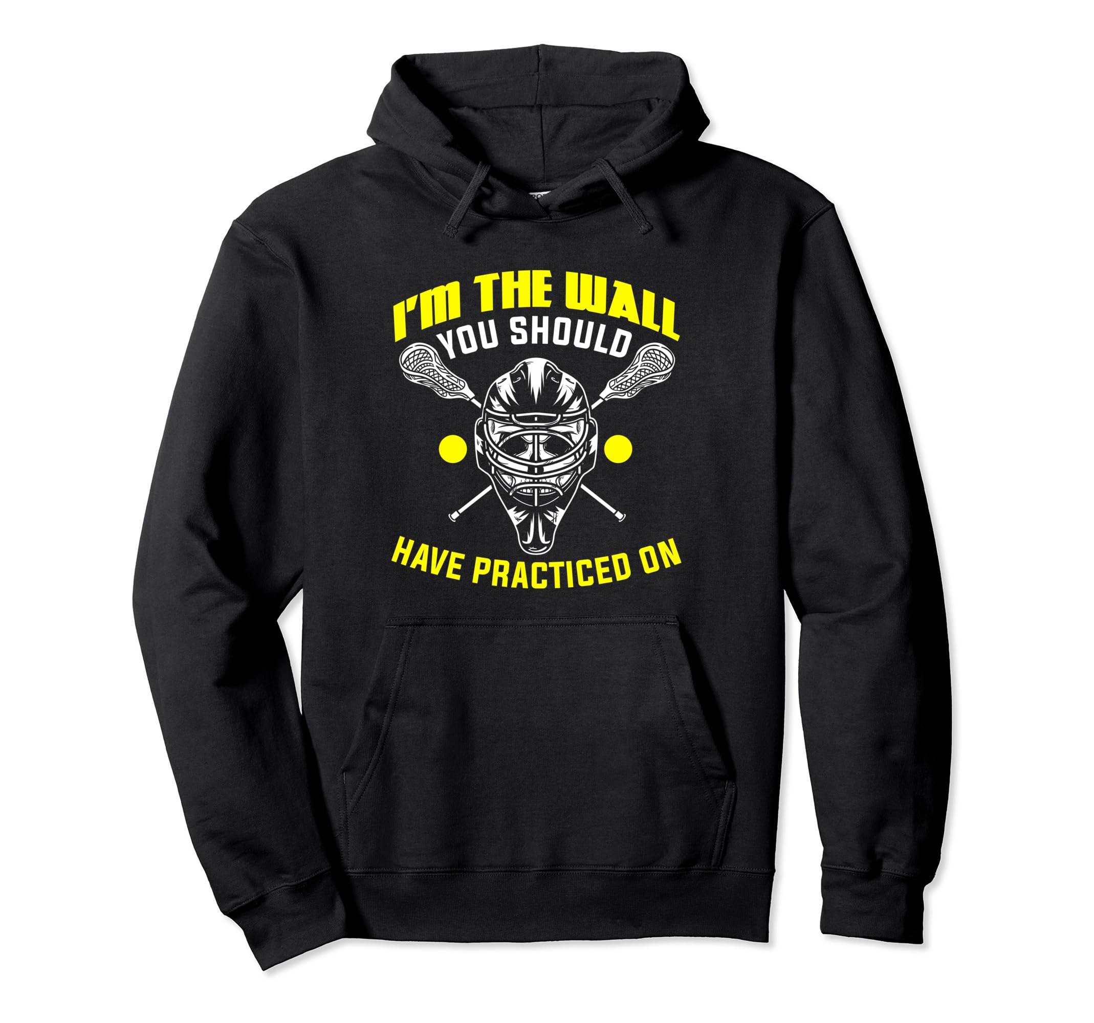 Lacrosse Goalie Lax Goalie Goalkeeper Hoodie - Unique Graphic Men Women