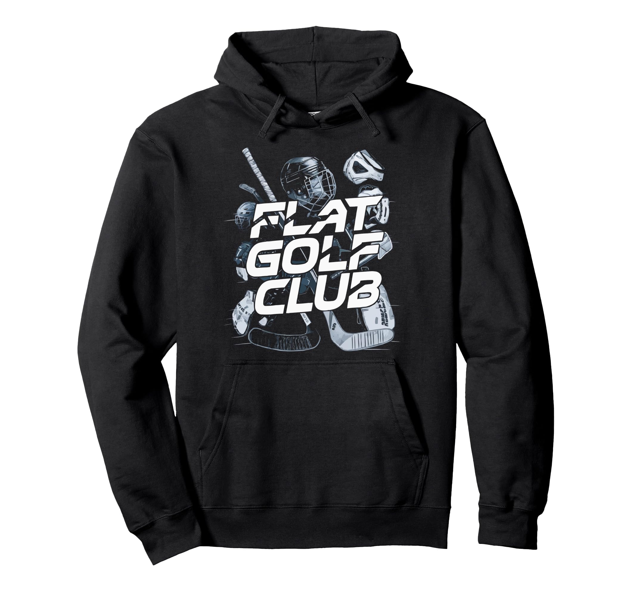Funny Ice Hockey Player Winter Sport Hoodie - Streetwear Style for Adults