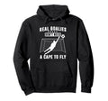 Real Goalies Dont Need Cape To Fly Hoodie - Graphic Print for Adults