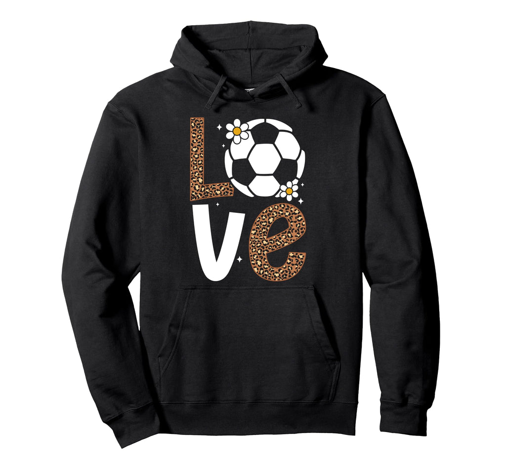 Love Soccer Teenage Soccer Players Hoodie - Custom Art Print Unisex