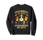 Outnumbered Ducklings Football Soccer Sweatshirt - Novelty Apparel Unisex