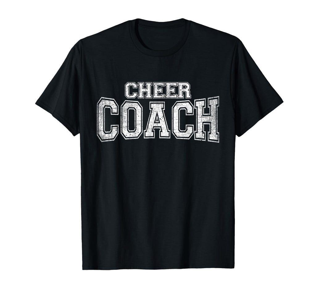 Cheer Coach Cheerleading Coaches T-Shirt - Casual Everyday Wear for Adults