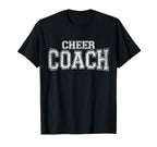 Cheer Coach Cheerleading Coaches T-Shirt - Casual Everyday Wear for Adults