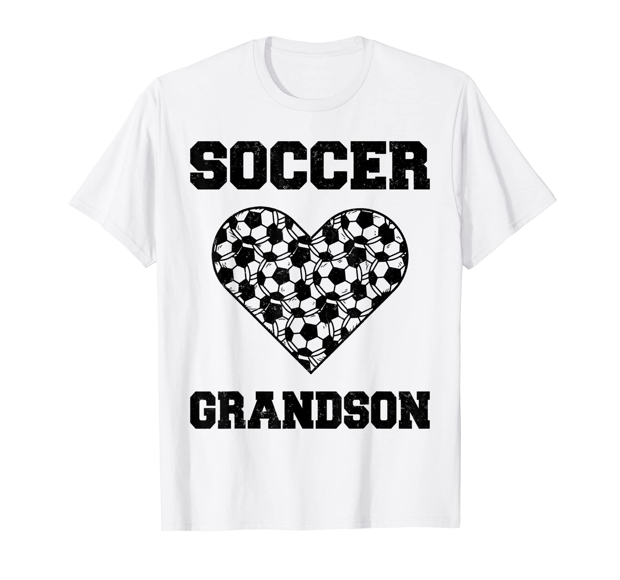 Soccer Grandson Family Matching Sport T-Shirt - Unique Graphic Unisex