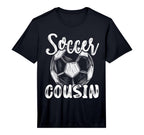 Soccer Cousin Family Matching Team T-Shirt - Graphic Print Men Women