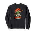 This Redhead Can Shred Manga Pride Sweatshirt - Minimalist Print Unisex