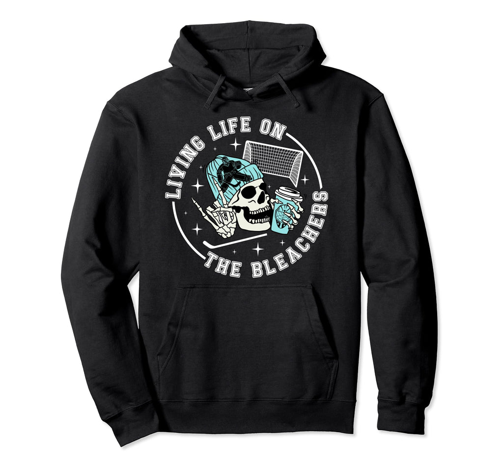 Bleachers Hockey Keeper Mom Hockey Goalie Hoodie - Minimalist Print Unisex