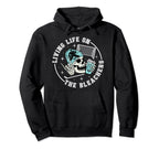 Bleachers Hockey Keeper Mom Hockey Goalie Hoodie - Minimalist Print Unisex