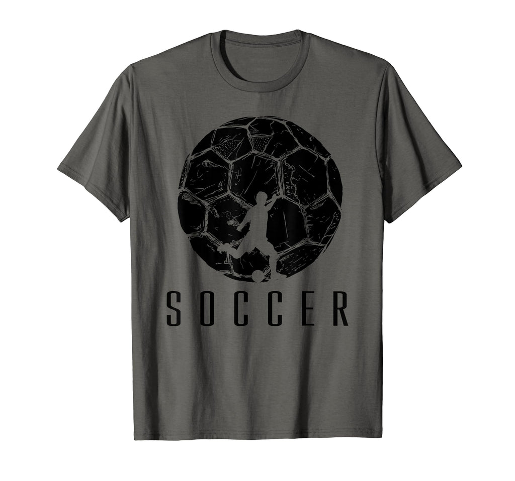 Soccer Player T-Shirt - Graphic Print for Adults