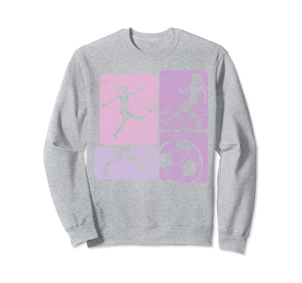 Soccer Team Outfit Players Fans Sweatshirt - Minimalist Print Men Women
