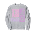 Soccer Team Outfit Players Fans Sweatshirt - Minimalist Print Men Women