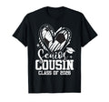 Senior Cousin Class 2026 Soccer T-Shirt - Custom Art Print Men Women