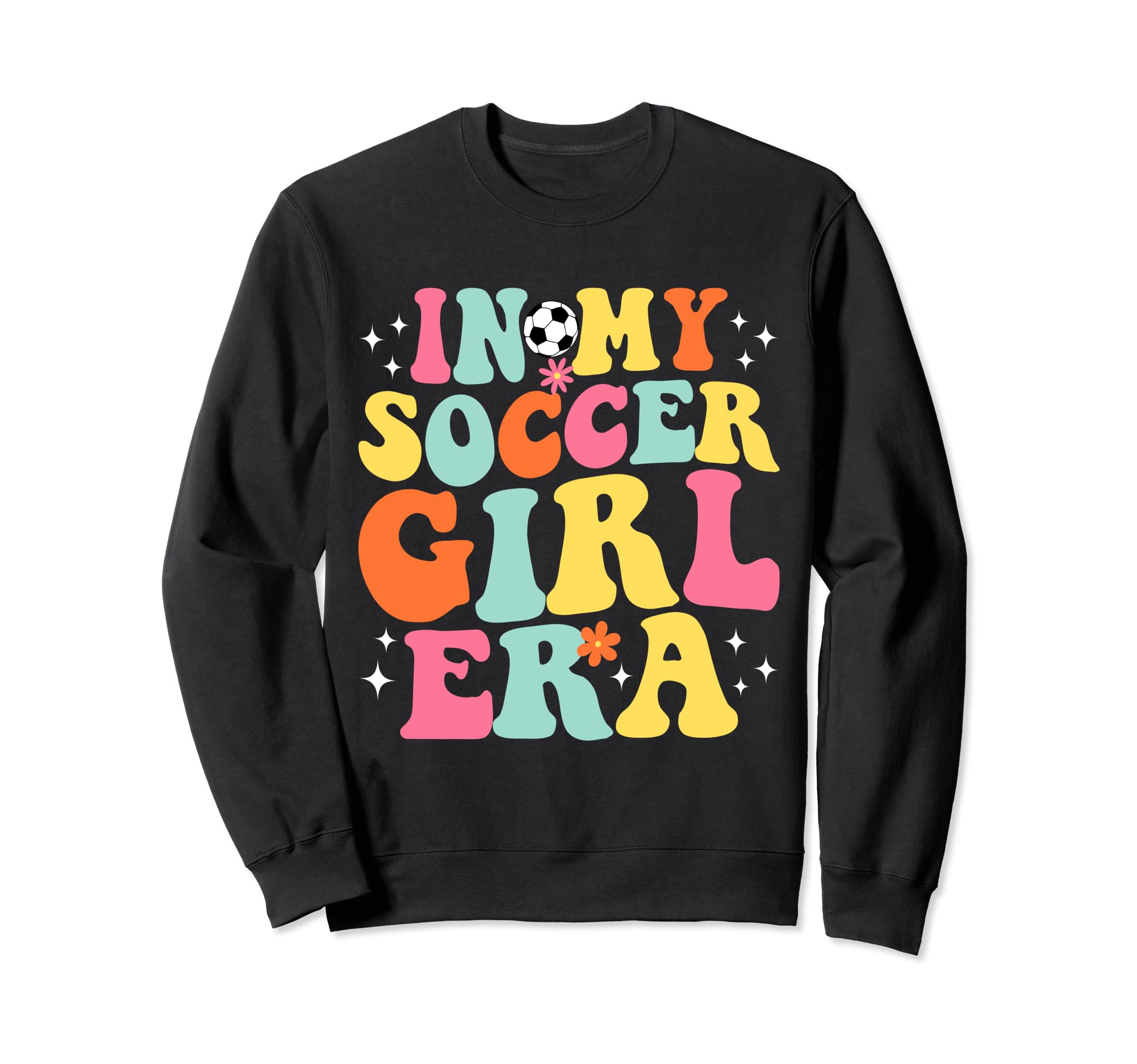My Soccer Era Game Day Groovy Sweatshirt - Novelty Apparel Unisex