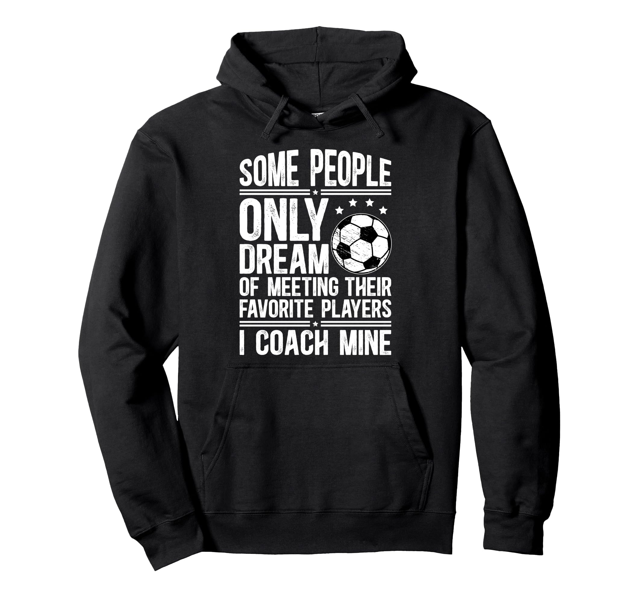 Soccer Coach Soccer Coaching Proud Hoodie - Casual Everyday Wear Men Women