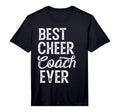 Mens Cheerleading Coach Gifts Best T-Shirt - Minimalist Print Men Women