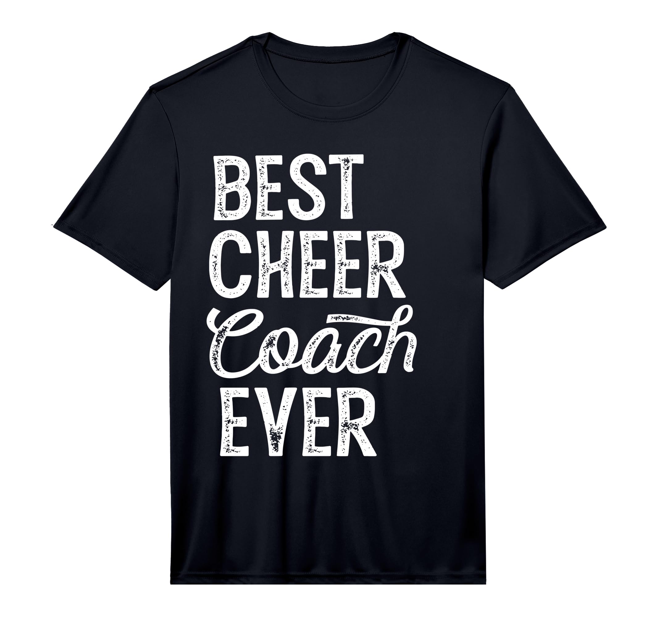 Mens Cheerleading Coach Gifts Best T-Shirt - Minimalist Print Men Women