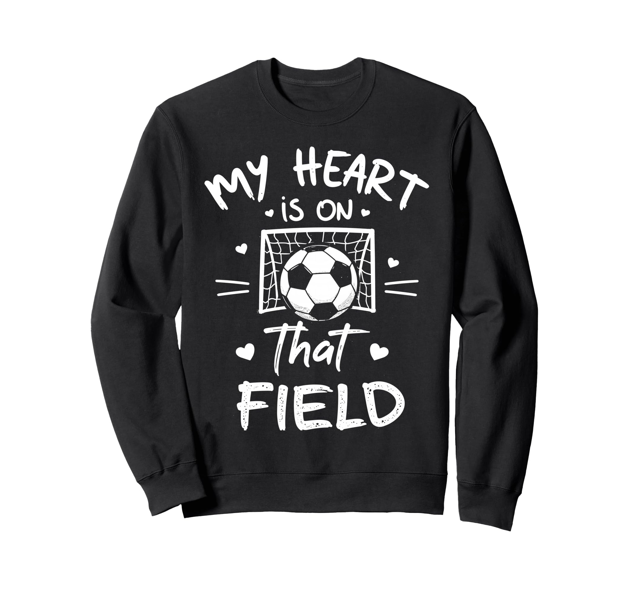 My Heart Is That Field Soccer Sweatshirt - Aesthetic Graphic Men Women