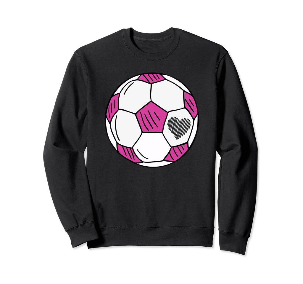 Soccer Heart Sweatshirt - Streetwear Style for Adults