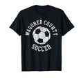 Wagoner County Soccer Distressed 90S T-Shirt - Custom Art Print Unisex