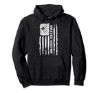 Usa American Flag Worlds Best Soccer Hoodie - Minimalist Print Men Women