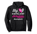 Mom Both Proud Cheer And Soccer Mom Hoodie - Minimalist Print Men Women