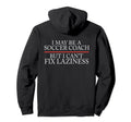 Soccer Coaching Training Trainer Hoodie - Aesthetic Graphic for Adults