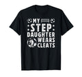My Stepdaughter Soccer Step Dad T-Shirt - Fun Novelty Design for Adults