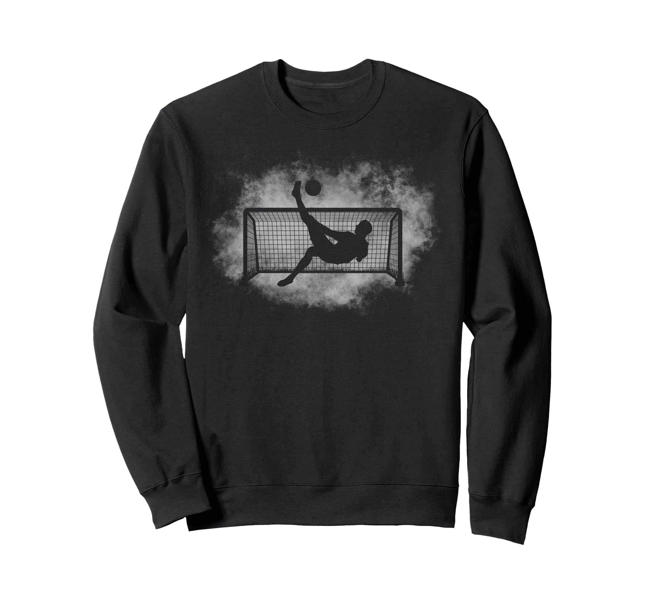 Goal Soccer Bicycle Kick Splash Art Sweatshirt - Streetwear Style Unisex