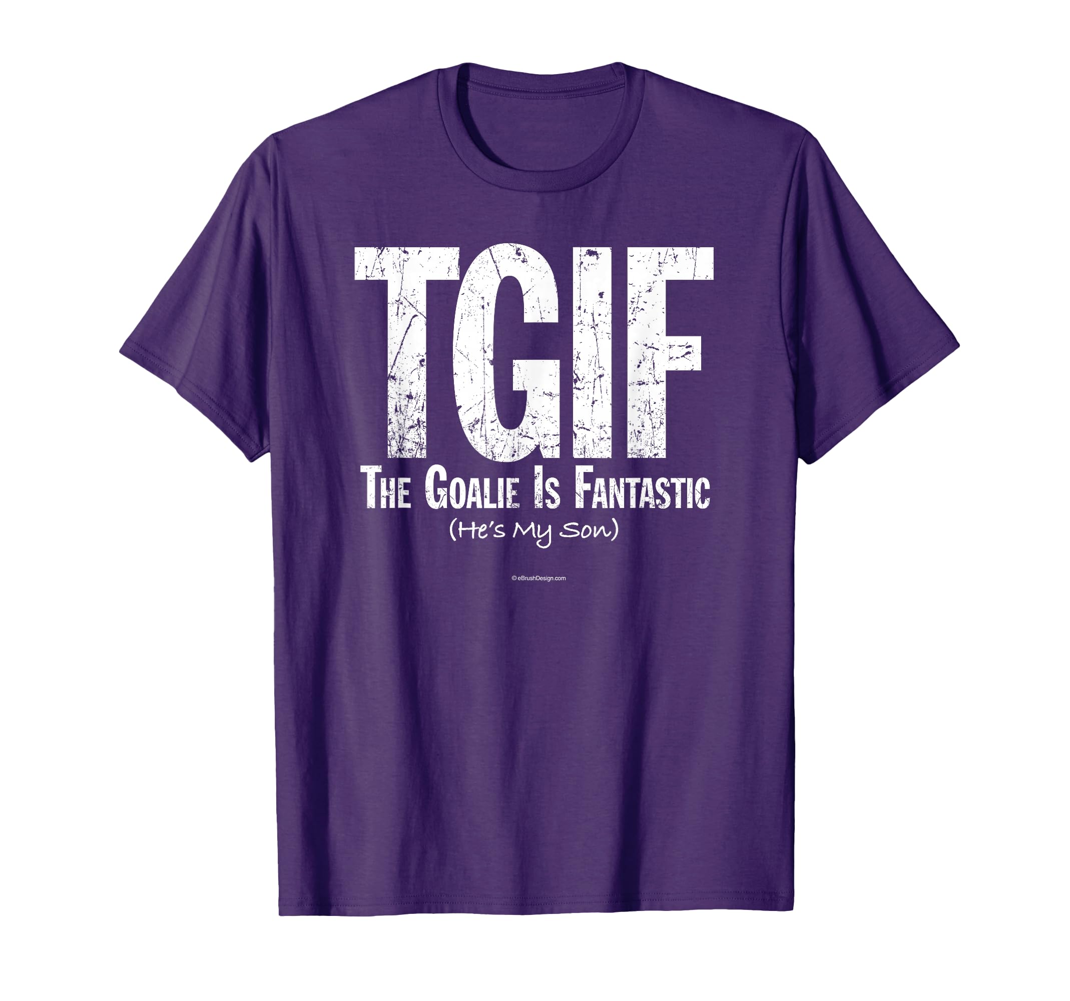 Tgif Goalie Is Fantastic Soccer Dad Or T-Shirt - Graphic Print Unisex