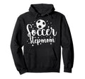 Soccer Stepmom Soccer Player Step Hoodie - Custom Art Print for Adults