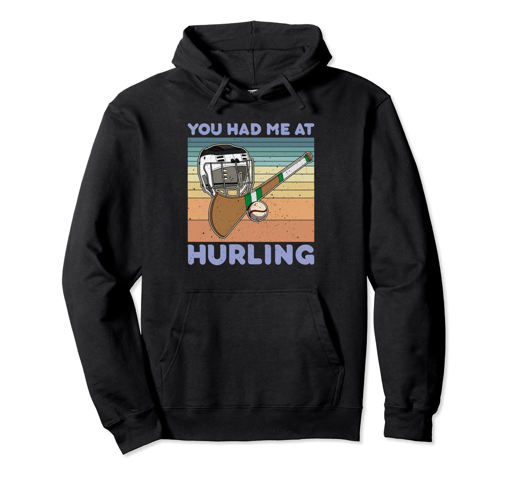 Hurling Helmet Athletic Goalkeeper Hoodie - Casual Everyday Wear Men Women