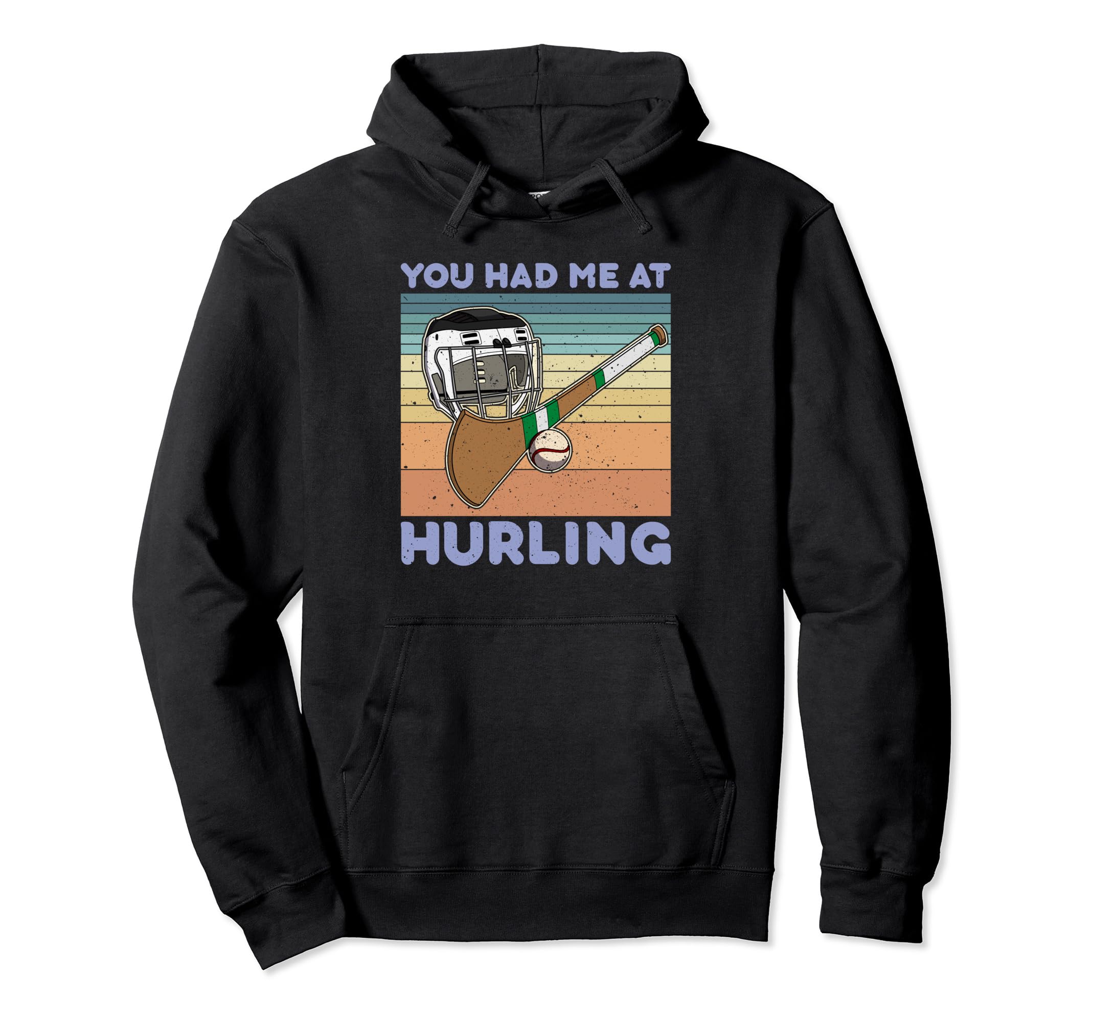 Hurling Helmet Athletic Goalkeeper Hoodie - Casual Everyday Wear Men Women