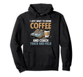 Track And Field Coach Hoodie - Minimalist Print for Adults