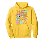 My Soccer Era Groovy Soccer Soccer Hoodie - Casual Everyday Wear Unisex
