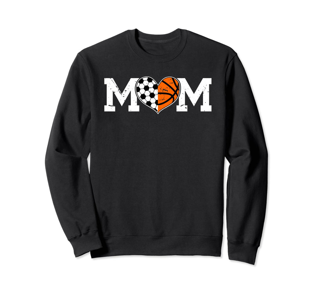 Basketball Soccer Mom Soccer Sweatshirt - Streetwear Style Unisex