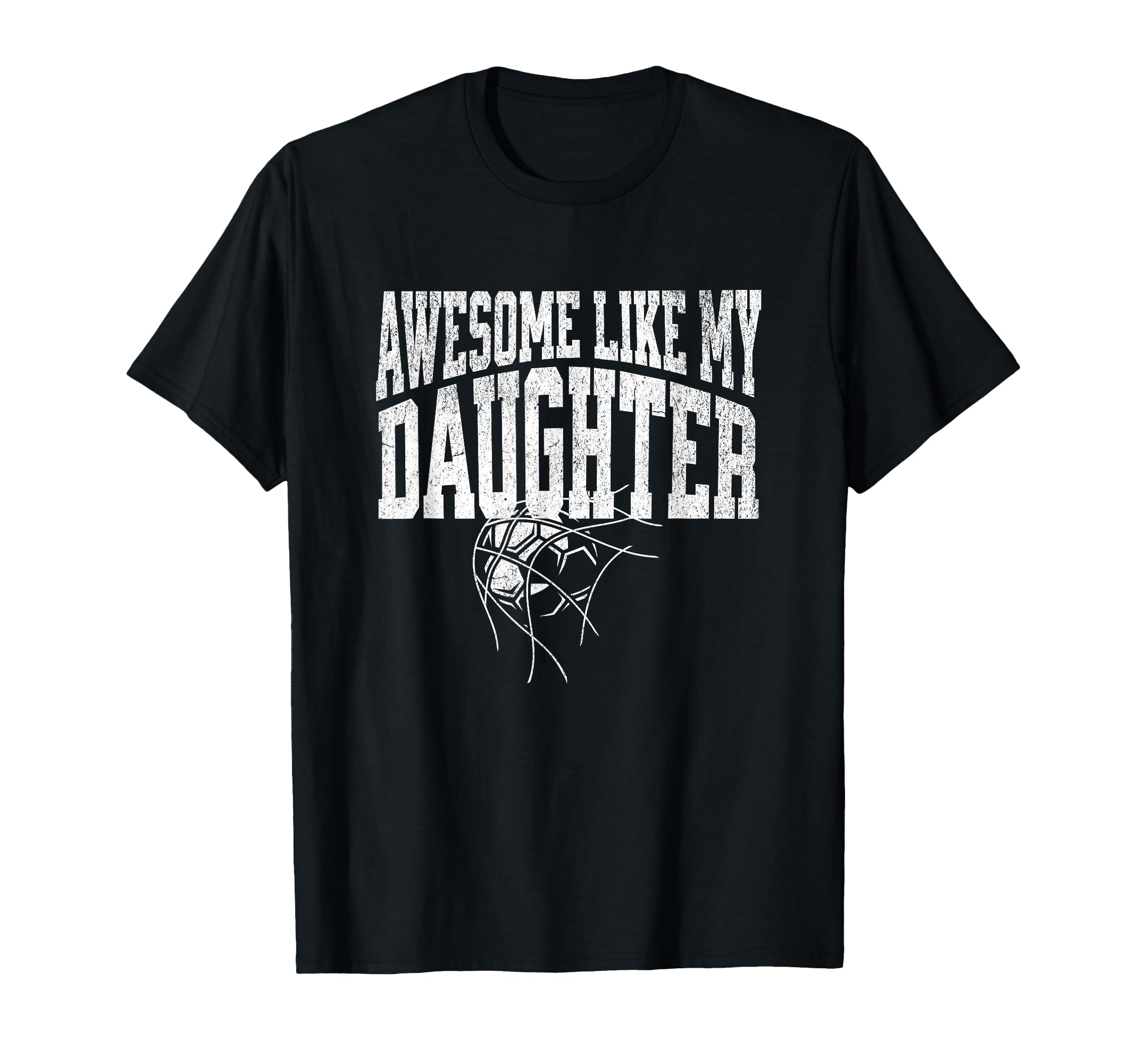 Awesome Like My Daughter Football T-Shirt - Aesthetic Graphic Unisex