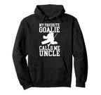 Field Hockey Goalie Uncle Field Hockey Hoodie - Fun Novelty Design Unisex