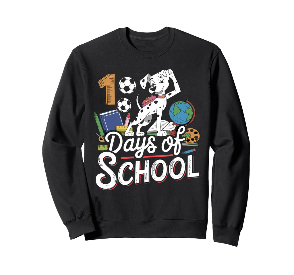 100 Day School Old Costume 100 Soccer Sweatshirt - Custom Art Print Unisex