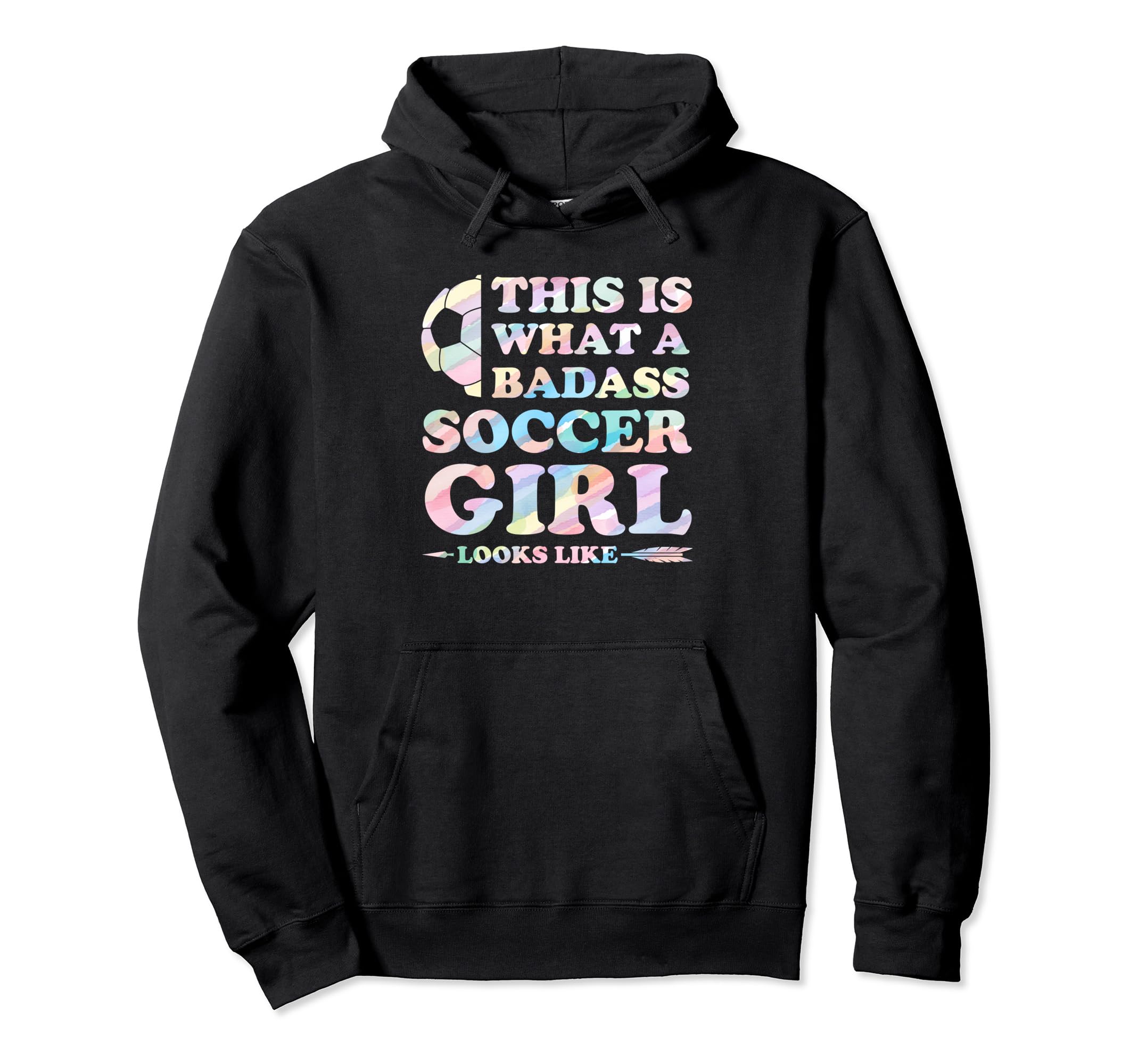 This Is What Badass Soccer Looks Like Hoodie - Custom Art Print Men Women
