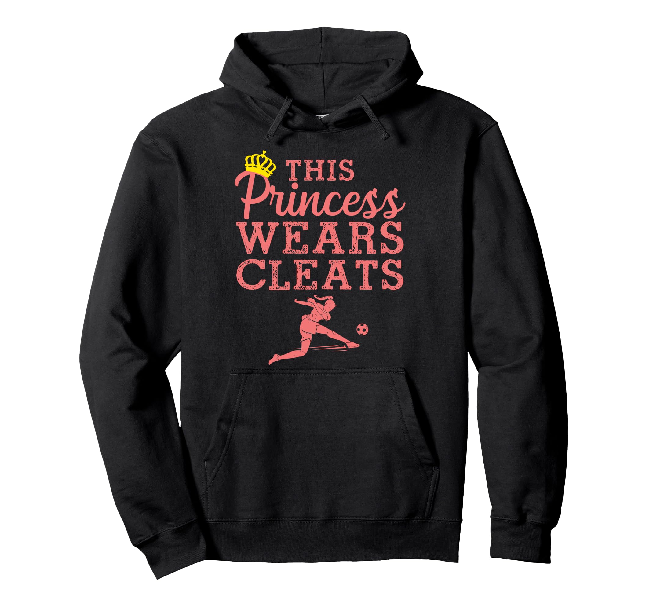 Soccer Art Teen Goalie Soccer Player Hoodie - Minimalist Print for Adults