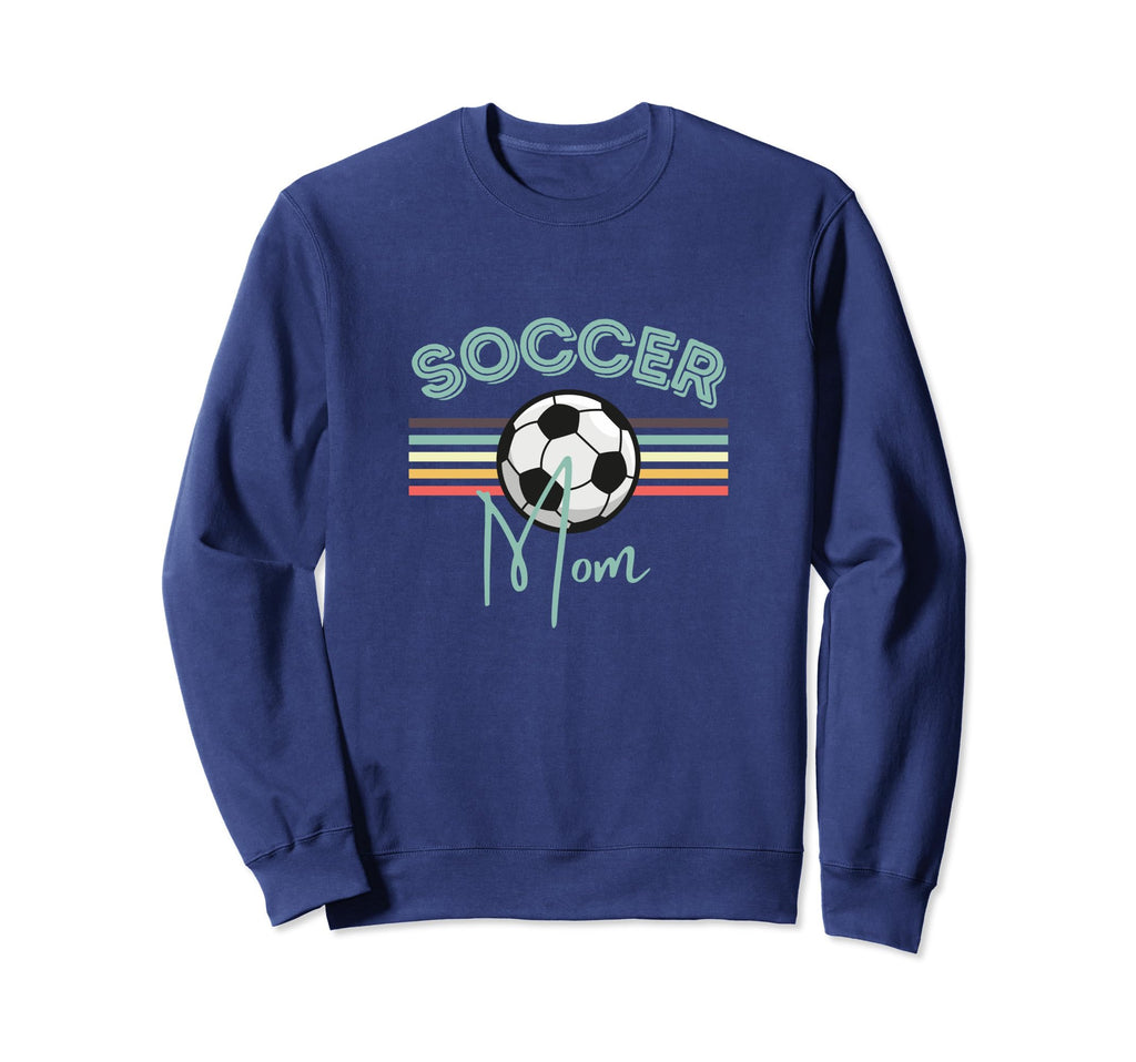 Soccer Mom Fun Sweatshirt - Unique Graphic Unisex