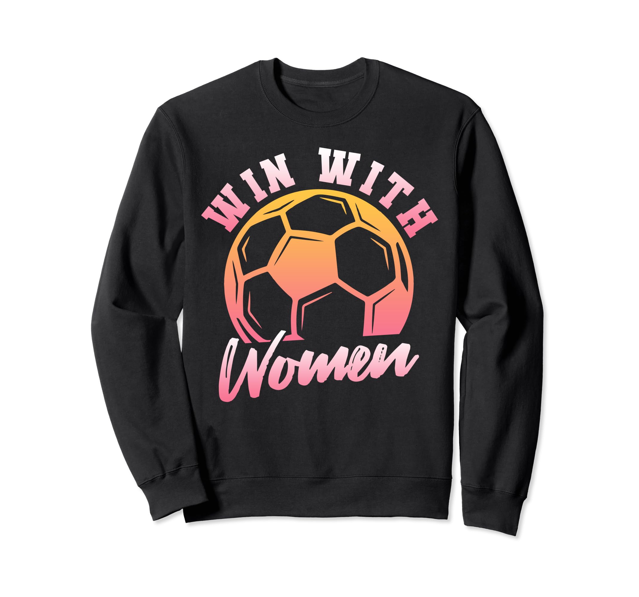 Soccer Team Outfit Players Fans Sweatshirt - Graphic Print for Adults